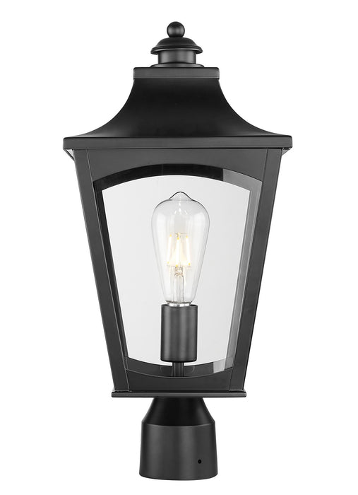 Millennium 10941-PBK One Light Outdoor Post Lantern, Powder Coated Black