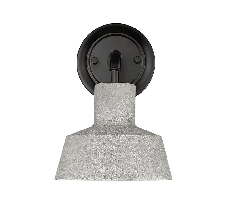Millennium 11101-TC One Light Outdoor Wall Sconce, Textured Cement
