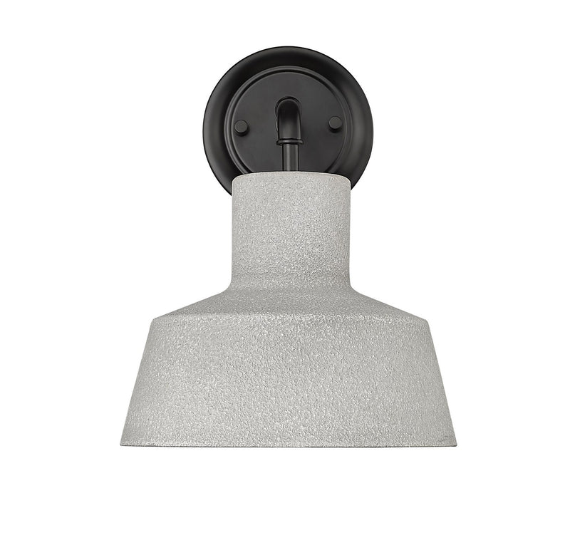 Millennium 11121-TC One Light Outdoor Wall Sconce, Textured Cement