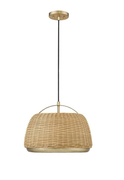 Millennium 13201-VB One Light Pendant, Vintage Brass