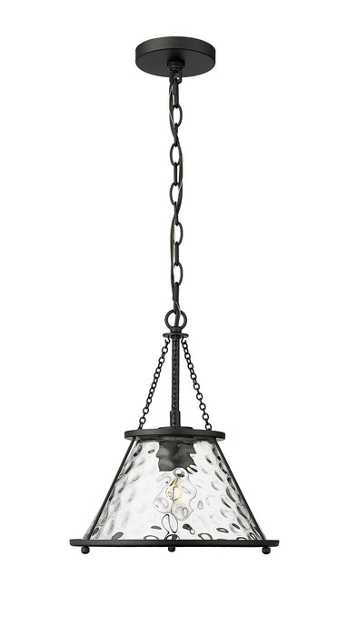 Millennium 13501-MB One Light Pendant, Matte Black