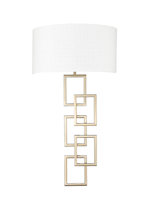 Millennium 14102-MG Two Light Wall Sconce, Modern Gold