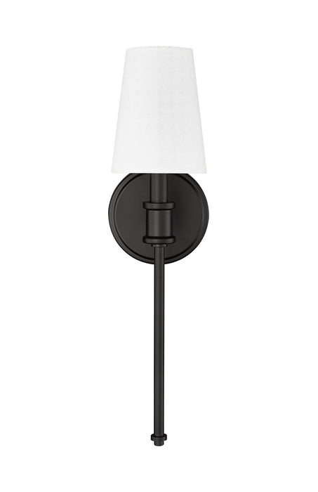 Millennium 16101-MB One Light Wall Sconce, Matte Black