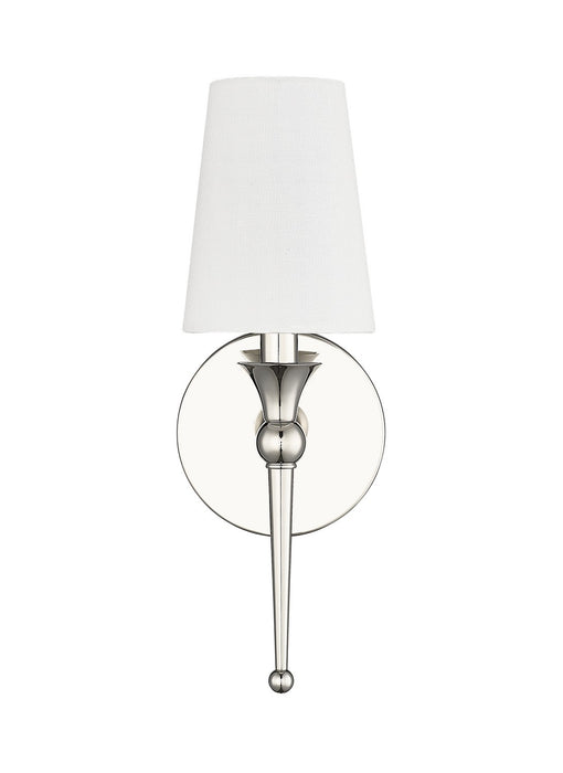 Millennium 17101-PN One Light Wall Sconce, Polished Nickel