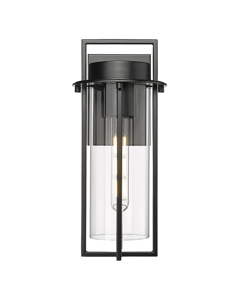 Millennium 10501-PBK One Light Outdoor Wall Sconce, Powder Coated Black