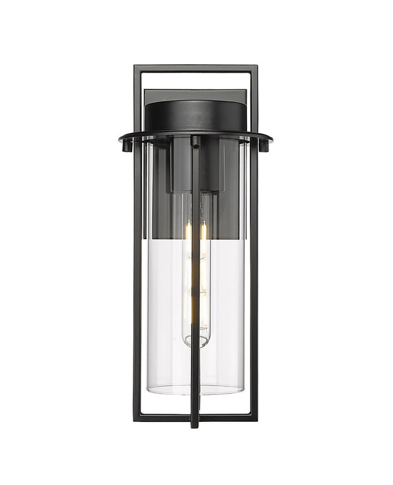 Millennium 10501-PBK One Light Outdoor Wall Sconce, Powder Coated Black
