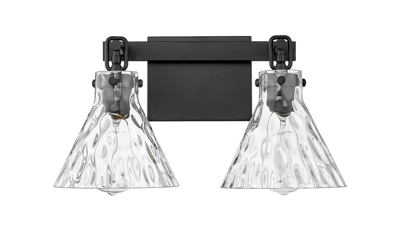 Millennium 20002-MB Two Light Vanity, Matte Black