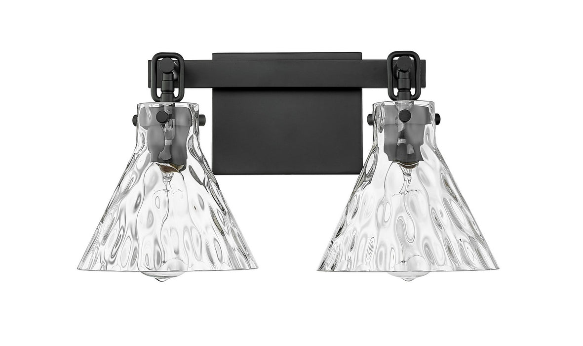 Millennium 20002-MB Two Light Vanity, Matte Black