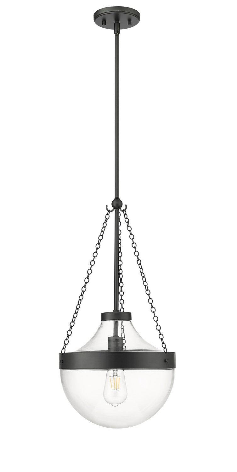 Millennium 20101-MB One Light Pendant, Matte Black