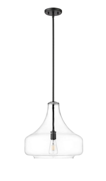 Millennium 20301-MB One Light Pendant, Matte Black