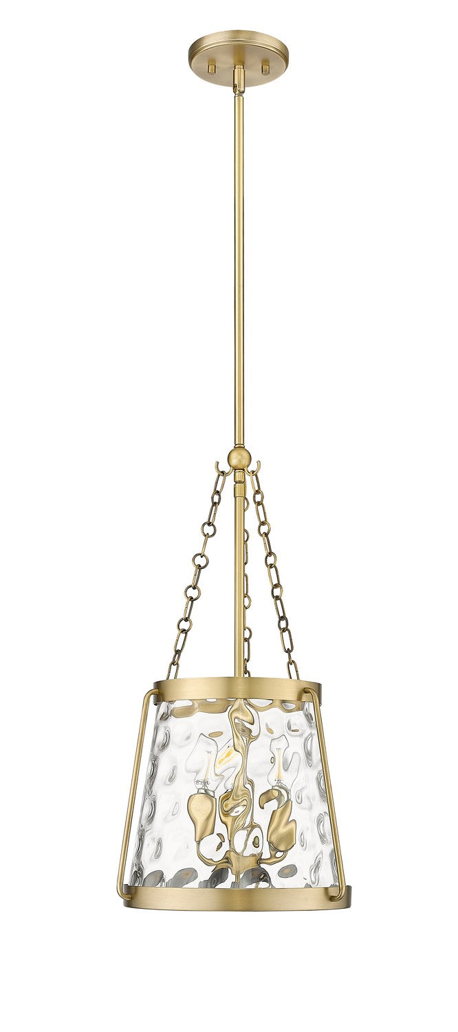 Millennium 20403-VB Three Light Pendant, Vintage Brass