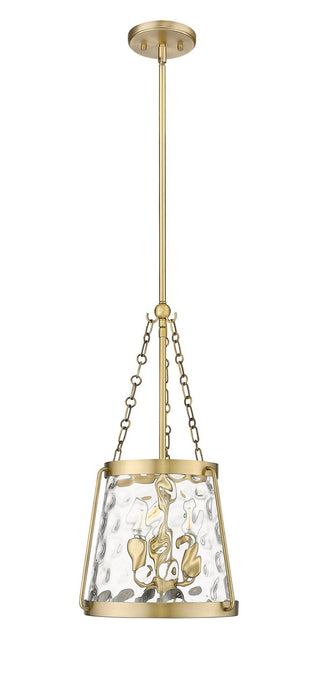 Millennium 20403-VB Three Light Pendant, Vintage Brass