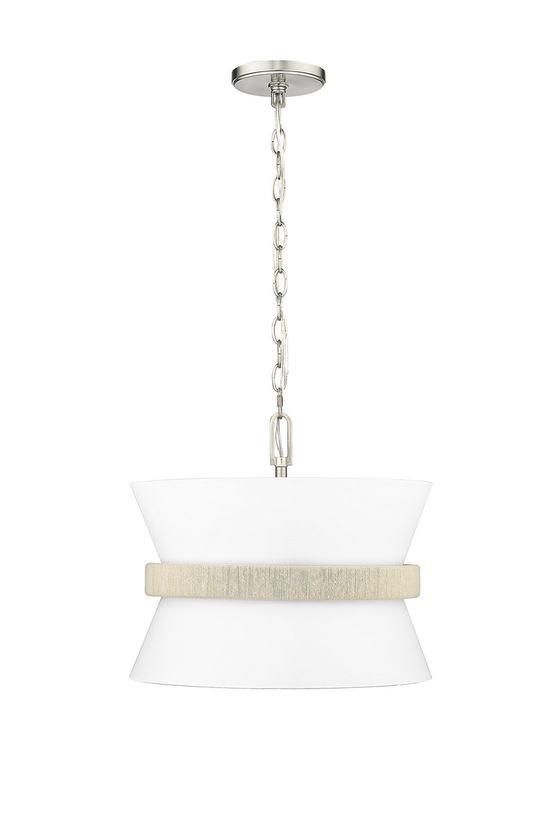 Millennium 20503-BN Three Light Pendant, Brushed Nickel