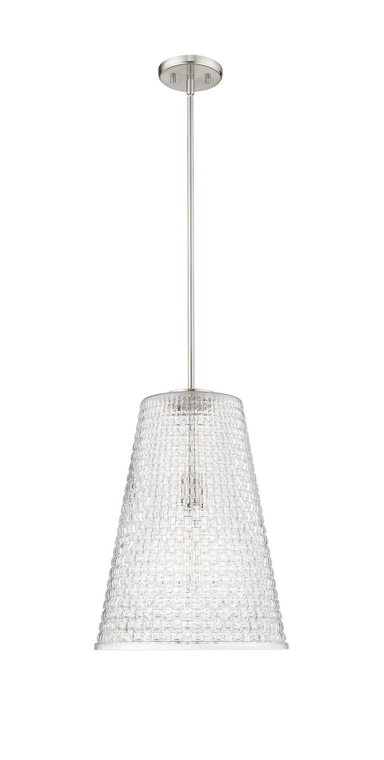 Millennium 20701-BN One Light Pendant, Brushed Nickel