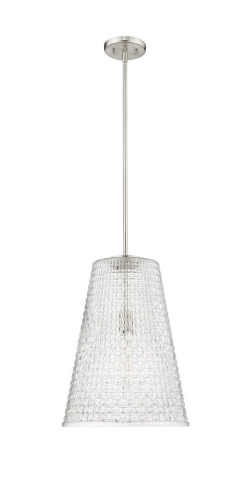Millennium 20701-BN One Light Pendant, Brushed Nickel