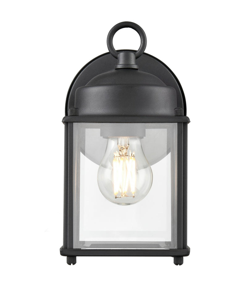 Millennium 210001-TBK One Light Outdoor Wall Sconce, Textured Black