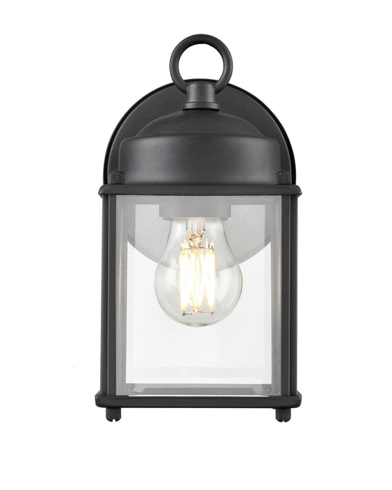 Millennium 210001-TBK One Light Outdoor Wall Sconce, Textured Black