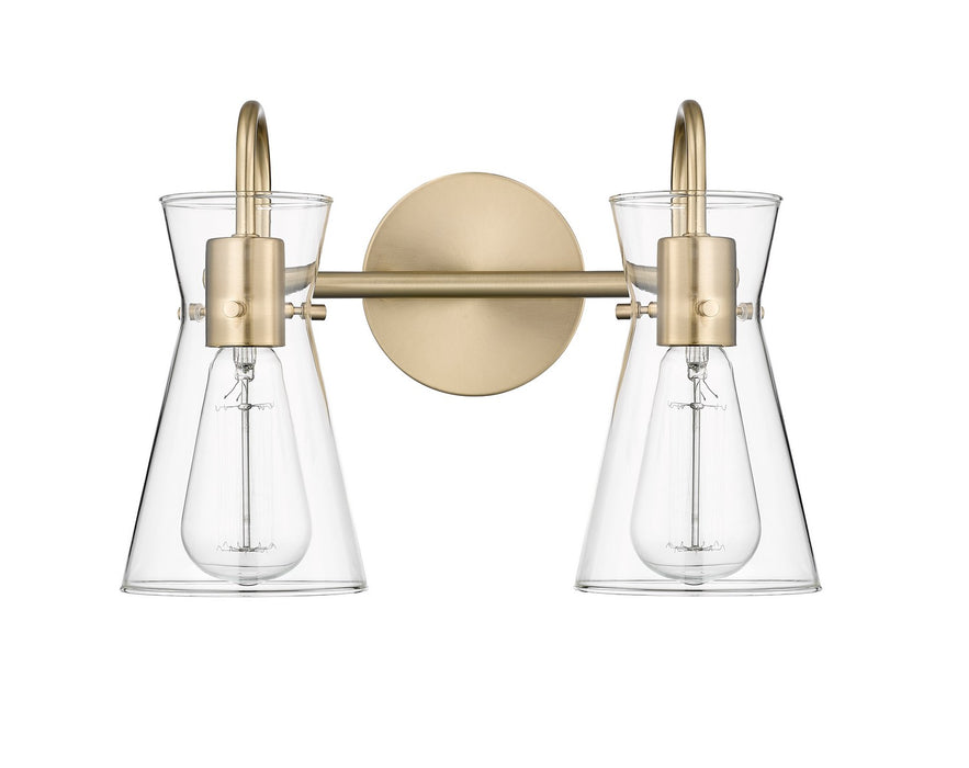 Millennium 21002-MG Two Light Vanity, Modern Gold