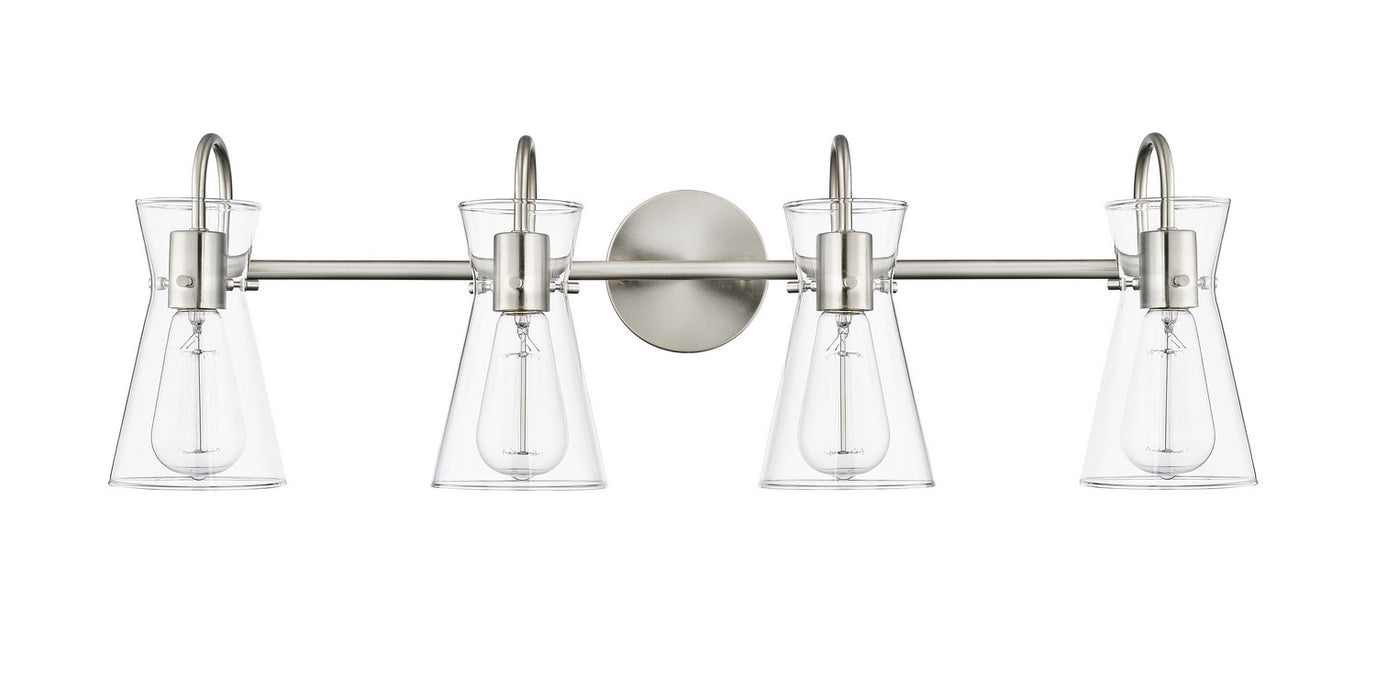 Millennium 21004-BN Four Light Vanity, Brushed Nickel