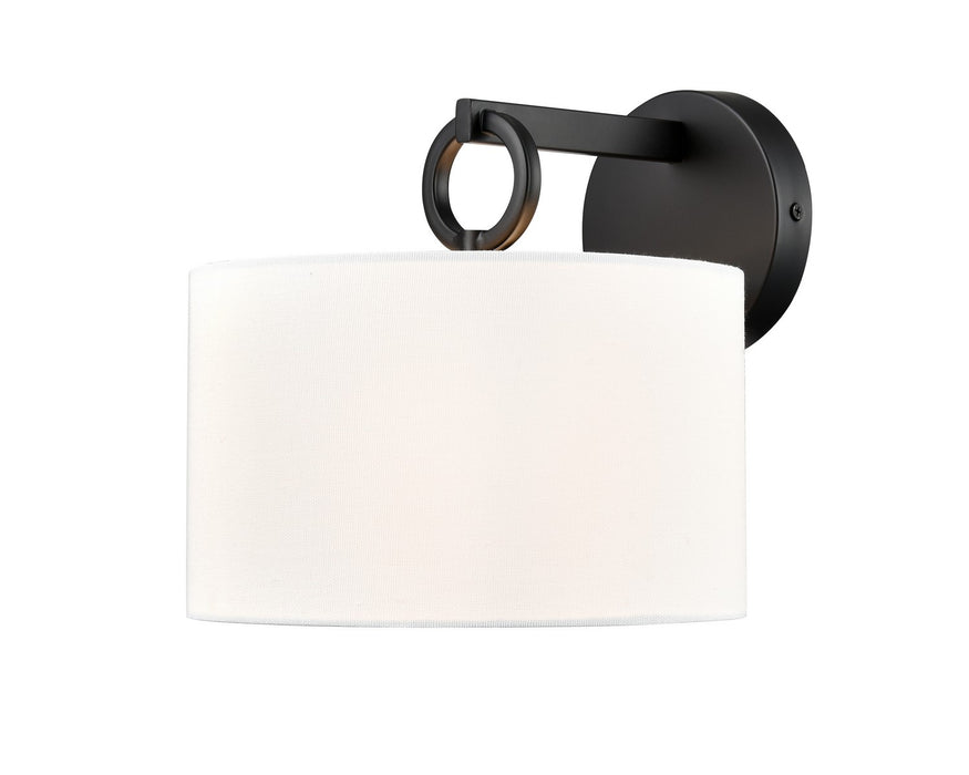 Millennium 211001-MB One Light Wall Sconce, Matte Black