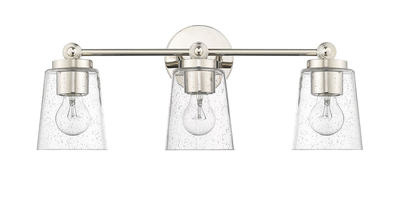 Millennium 22003-PN Three Light Vanity, Polished Nickel