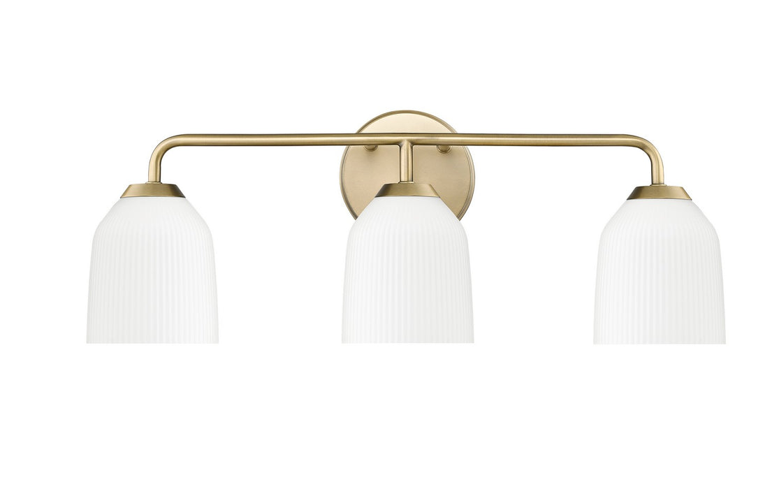 Millennium 22303-VB Three Light Vanity, Vintage Brass