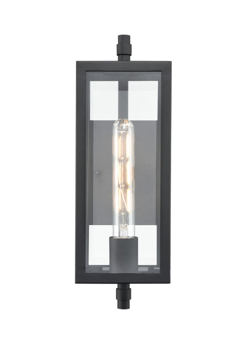 Millennium 230001-TBK One Light Outdoor Wall Sconce, Textured Black