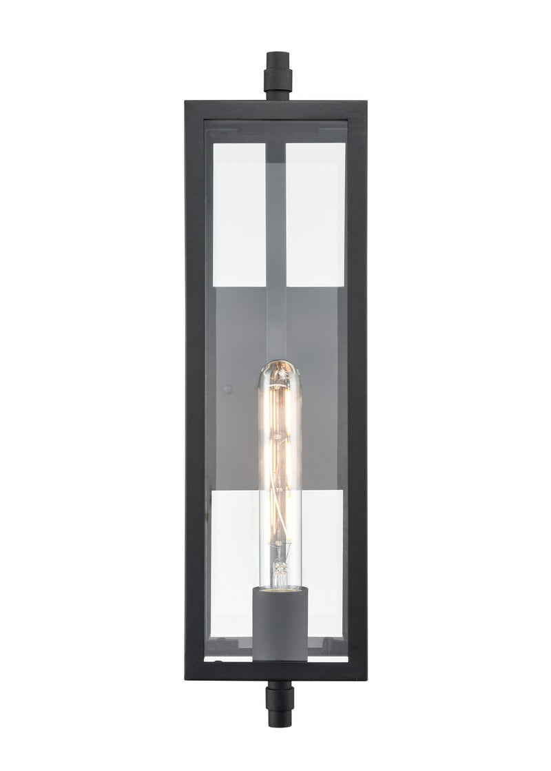 Millennium 230101-TBK One Light Outdoor Wall Sconce, Textured Black
