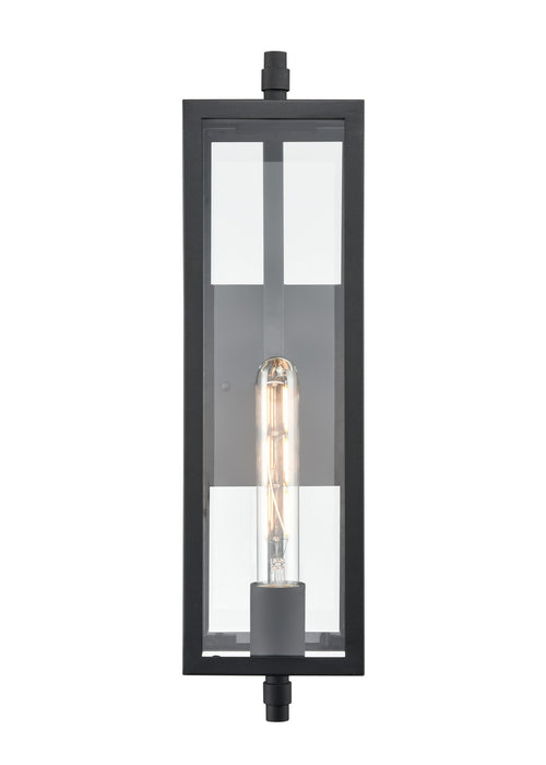 Millennium 230101-TBK One Light Outdoor Wall Sconce, Textured Black