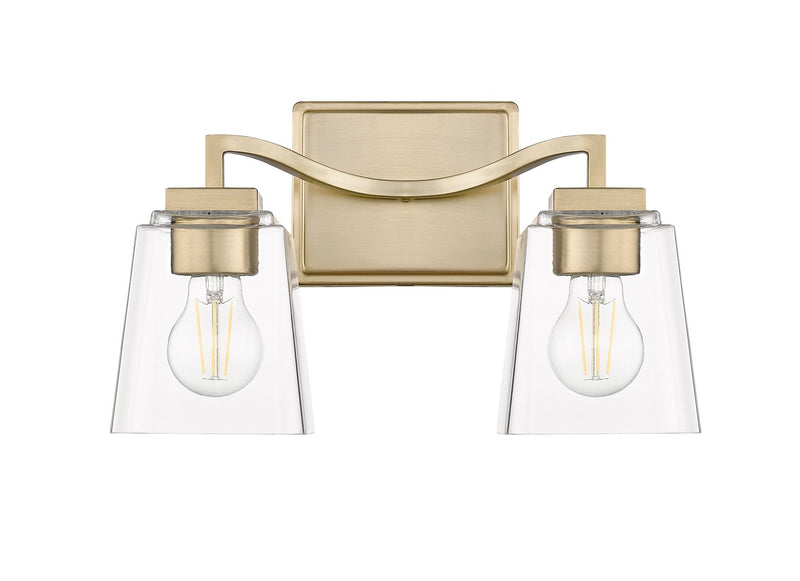 Millennium 24002-MG Two Light Vanity, Modern Gold