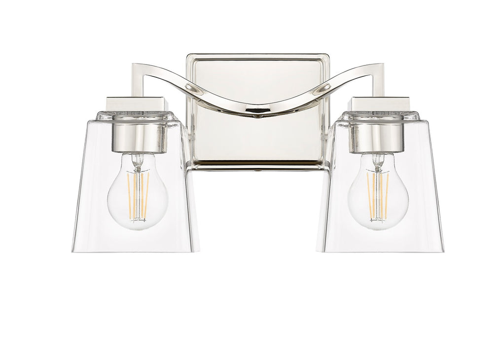 Millennium 24002-PN Two Light Vanity, Polished Nickel