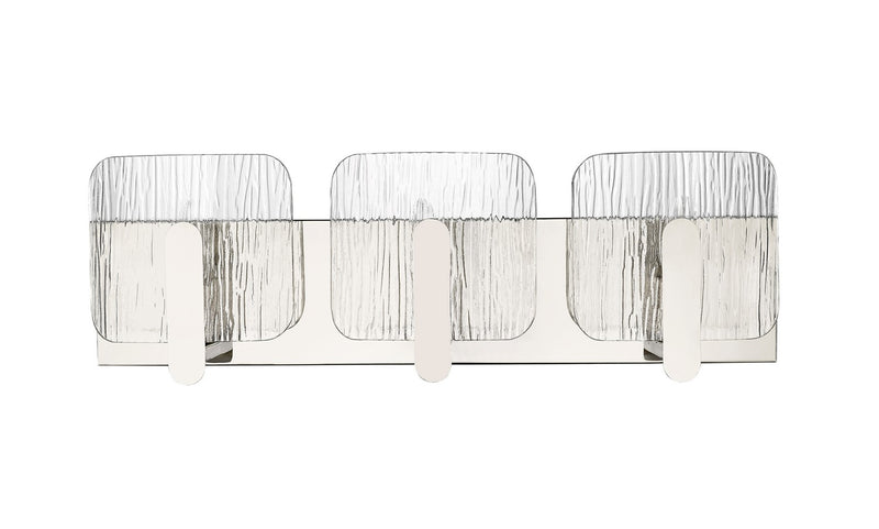 Millennium 26003-PN Three Light Vanity, Polished Nickel