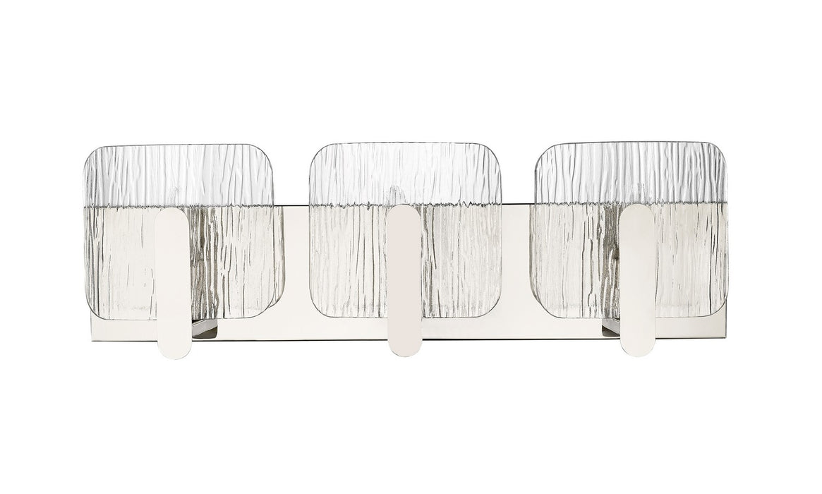 Millennium 26003-PN Three Light Vanity, Polished Nickel