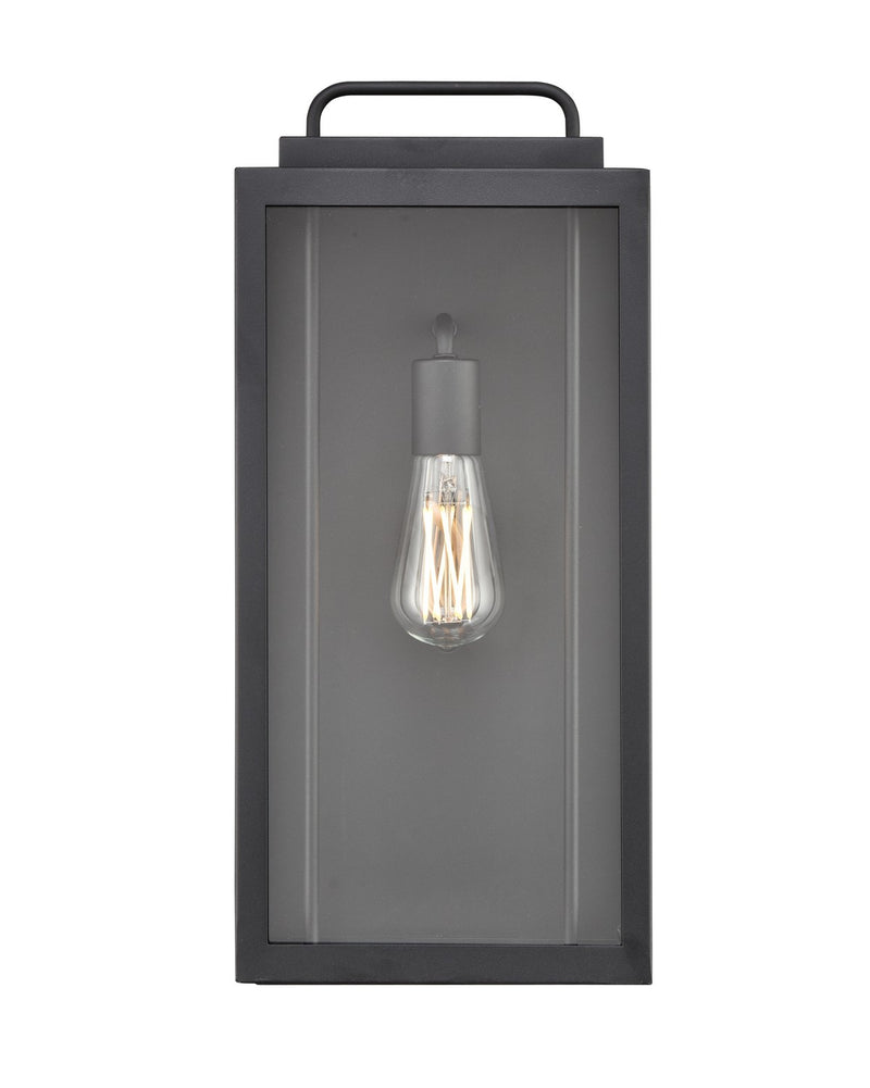Millennium 260101-TBK One Light Outdoor Wall Sconce, Textured Black