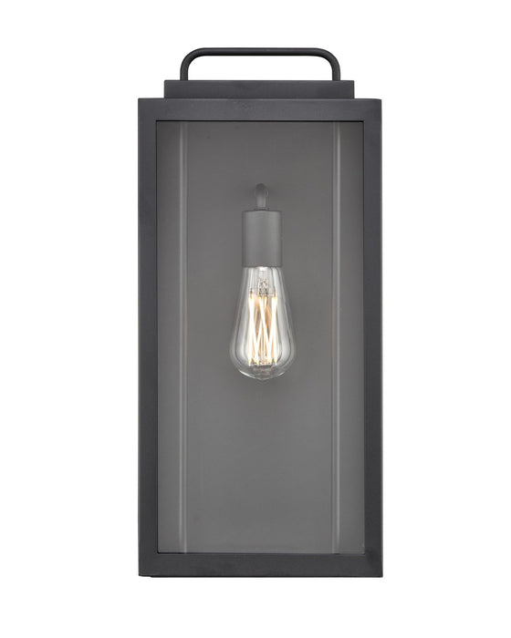 Millennium 260101-TBK One Light Outdoor Wall Sconce, Textured Black