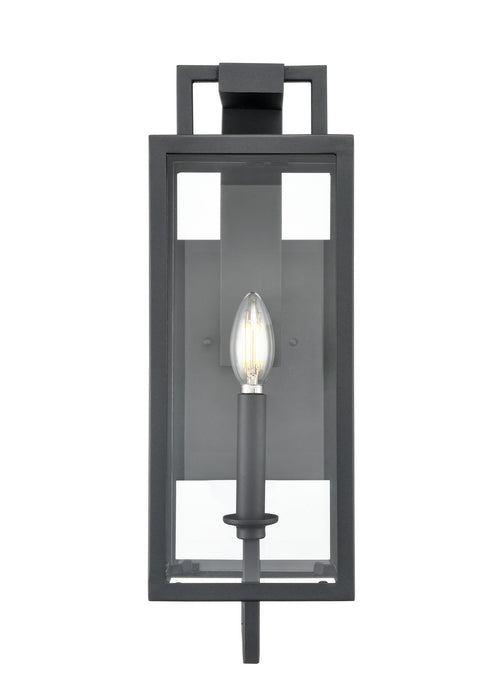 Millennium 280001-TBK One Light Outdoor Wall Sconce, Textured Black
