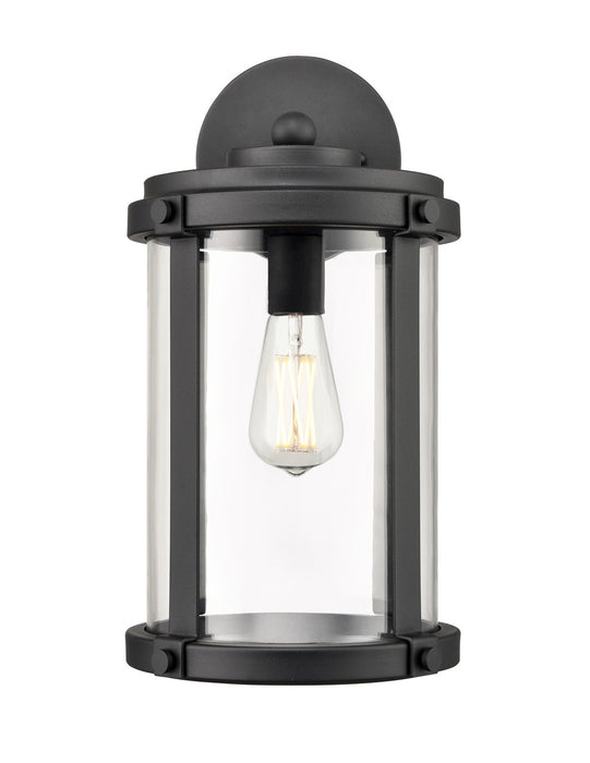 Millennium 290101-TBK One Light Outdoor Wall Sconce, Textured Black