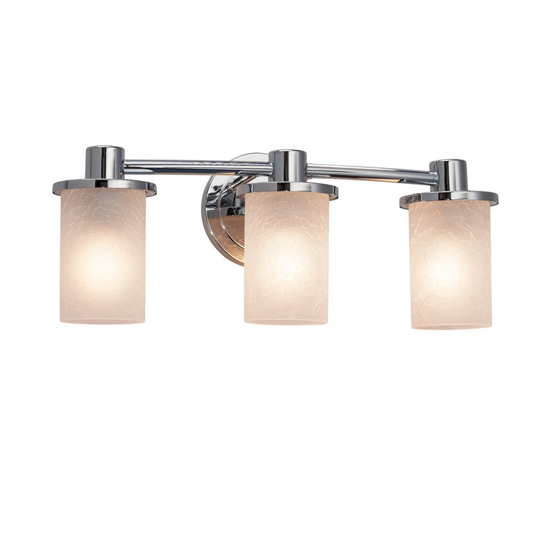Justice Designs FSN-8513-10-FRCR-CROM-LED3-2100 LED Bath Bar, Polished Chrome