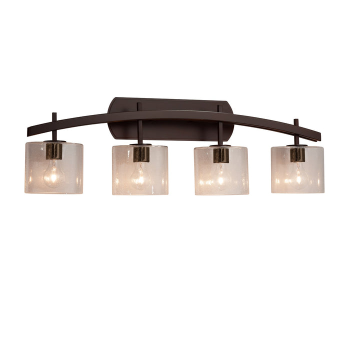 Justice Designs FSN-8594-30-SEED-DBRZ-LED4-2800 LED Bath Bar, Dark Bronze