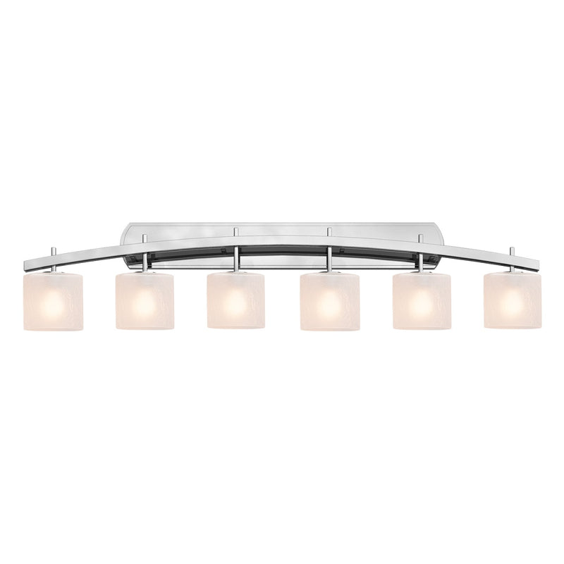 Justice Designs FSN-8596-30-FRCR-CROM-LED6-4200 LED Bath Bar, Polished Chrome