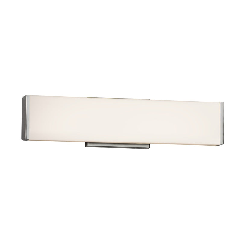 Justice Designs FSN-8601-OPAL-NCKL LED Linear Bath Bar, Brushed Nickel