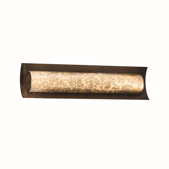 Justice Designs FSN-8631-MROR-DBRZ LED Linear Bath Bar, Dark Bronze