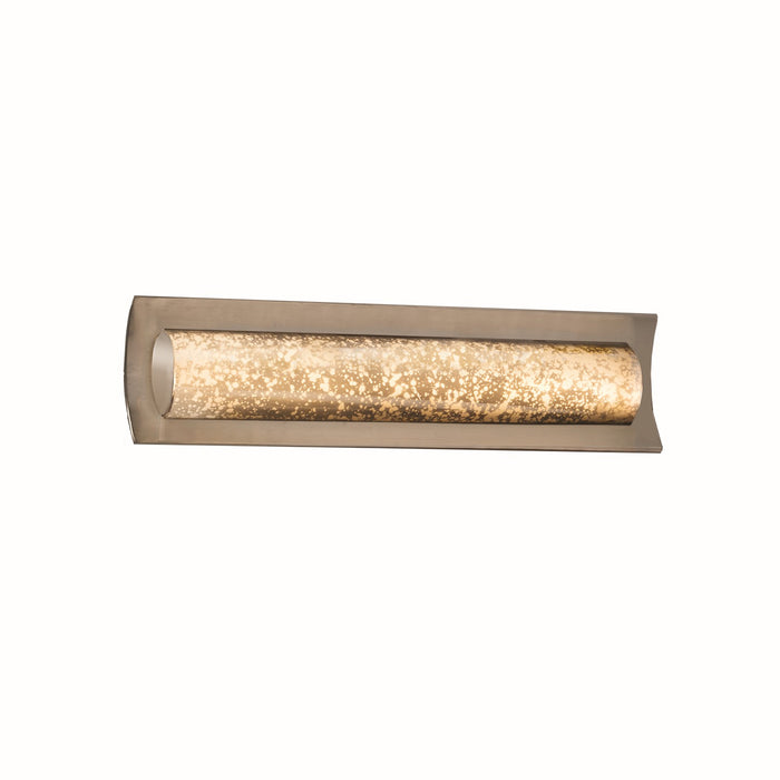 Justice Designs FSN-8631-MROR-NCKL LED Linear Bath Bar, Brushed Nickel