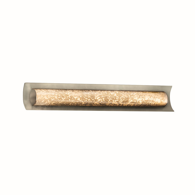Justice Designs FSN-8635-MROR-NCKL LED Linear Bath Bar, Brushed Nickel