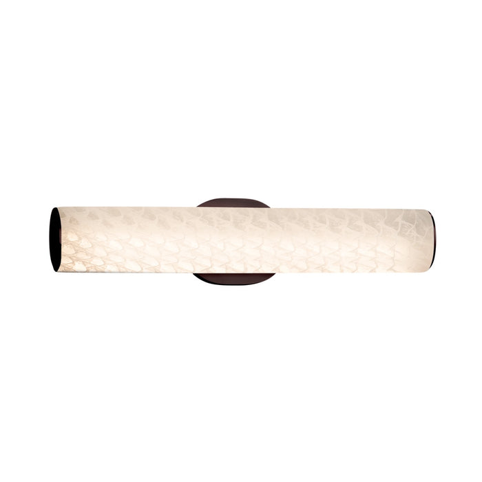 Justice Designs FSN-8651-WEVE-DBRZ LED Linear Bath Bar, Dark Bronze