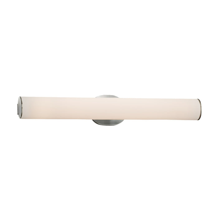 Justice Designs FSN-8655-OPAL-NCKL LED Linear Bath Bar, Brushed Nickel