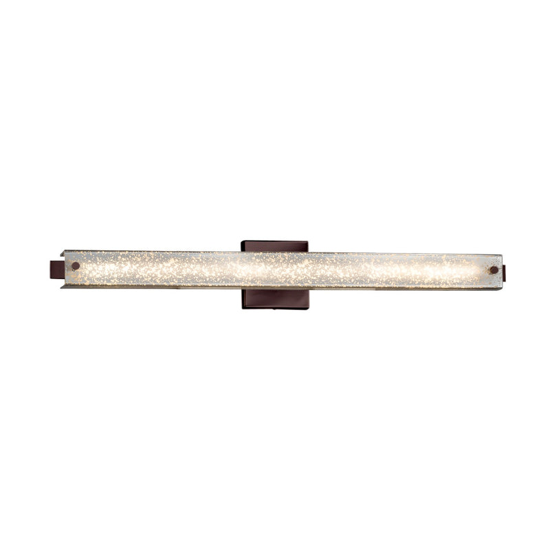 Justice Designs FSN-8685-MROR-DBRZ LED Linear Bath Bar, Dark Bronze