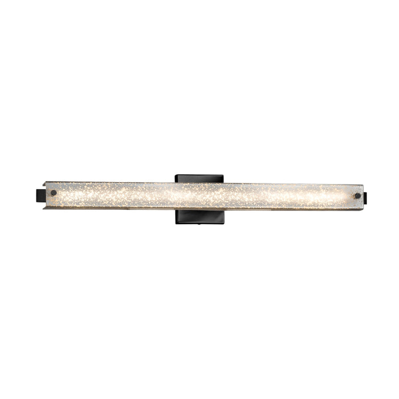 Justice Designs FSN-8685-MROR-MBLK LED Linear Bath Bar, Matte Black