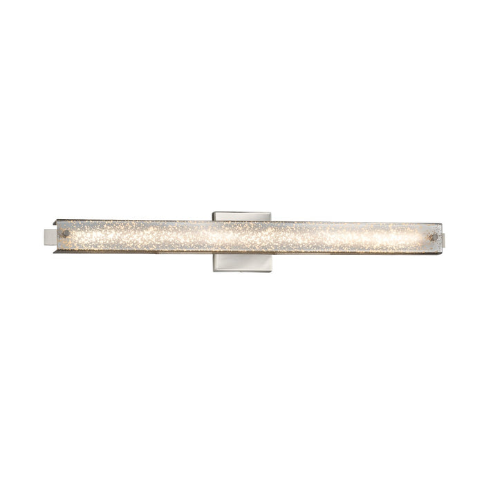 Justice Designs FSN-8685-MROR-NCKL LED Linear Bath Bar, Brushed Nickel