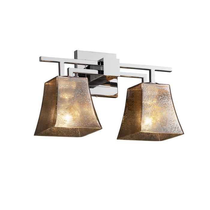 Justice Designs FSN-8702-40-MROR-CROM-LED2-1400 LED Bath Bar, Polished Chrome